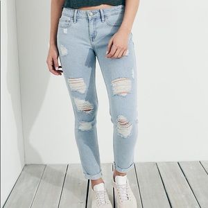 Super skinny cropped jeans